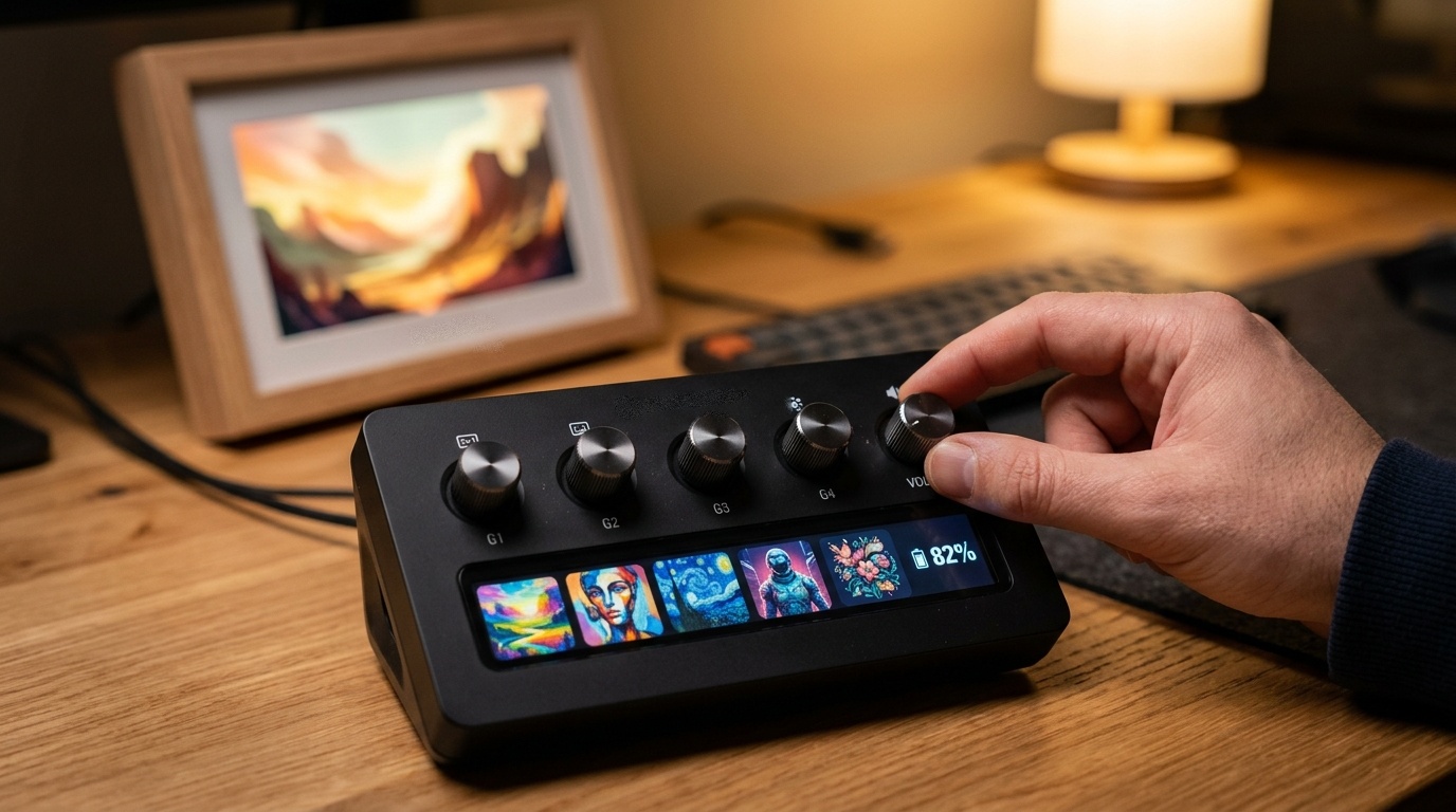Stream Deck Plus Dial Browser